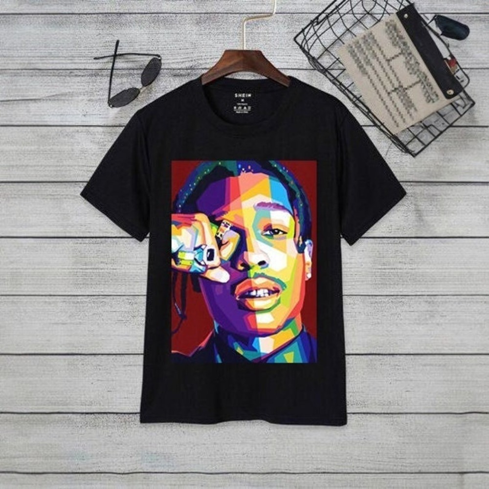 Asap Rocky 90s Raptees Hip Hop RnB Shirt Asap Rocky T-Shirt